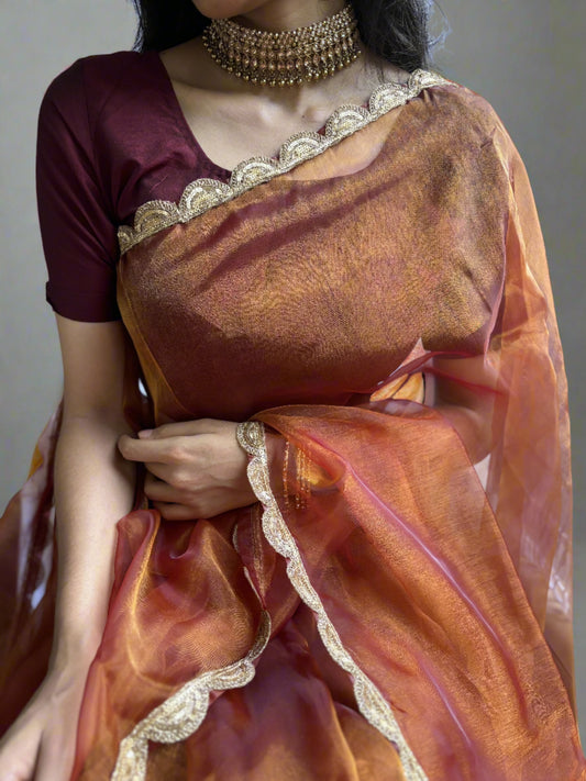 Starstruck Radiance Handwoven Saree
