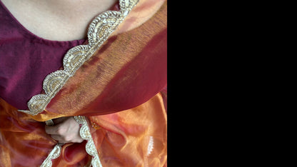 Starstruck Radiance Handwoven Saree