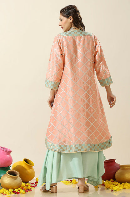 Noorani Kurta and Palazzo Set with Jacket