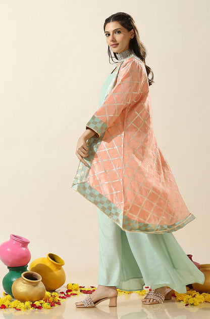 Noorani Kurta and Palazzo Set with Jacket