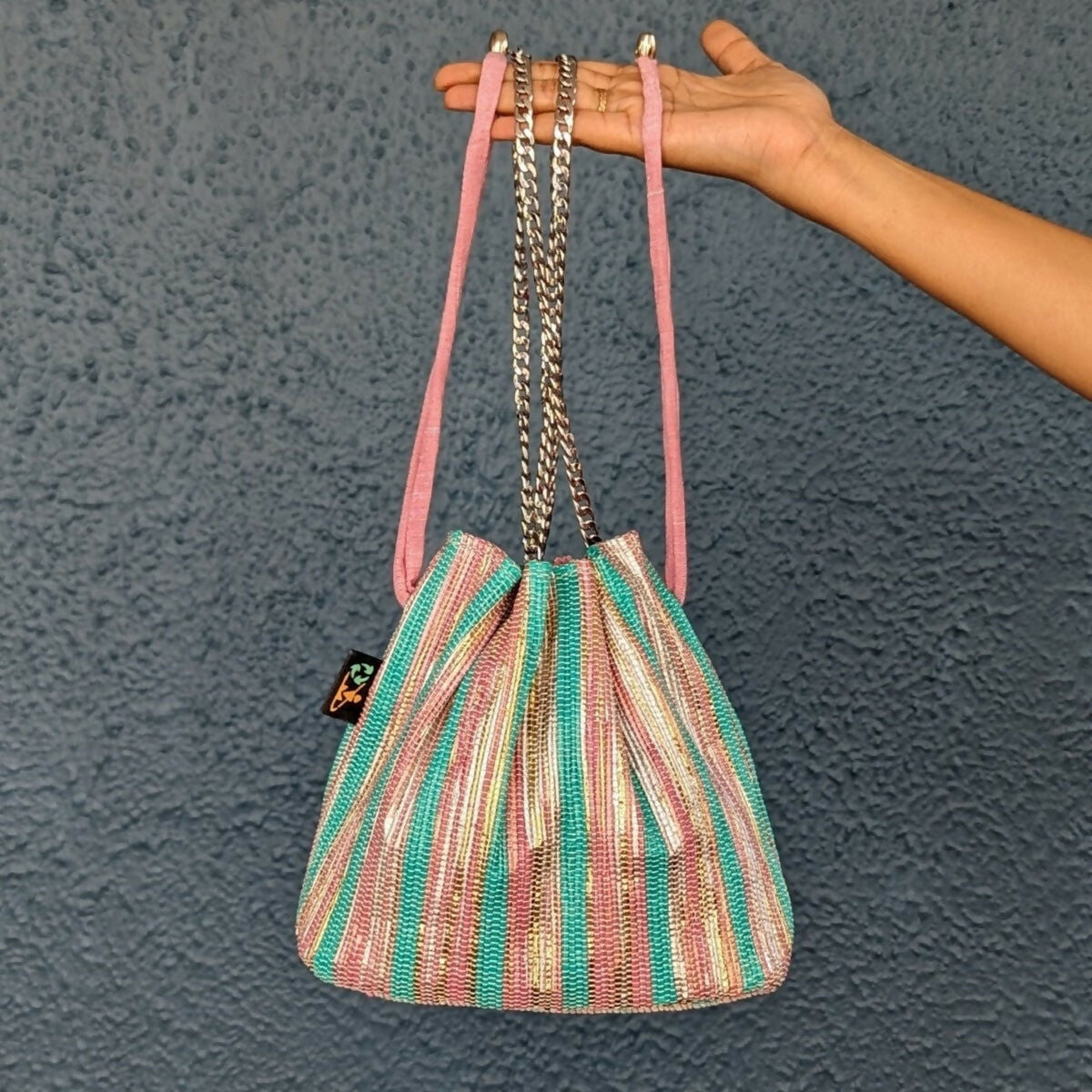 Upcycled Handwoven: Girija Potli Sling