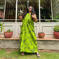Tropical Print One shoulder Dress/Kaftan