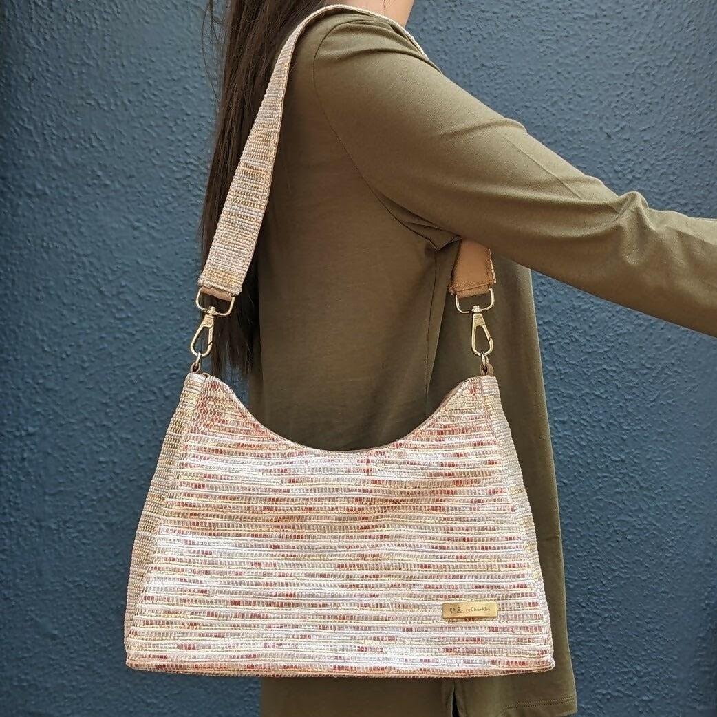 Upcycled Handwoven: The Baguette Bag