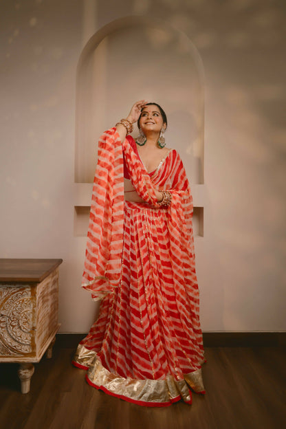 Shloka Leheriya Lehenga