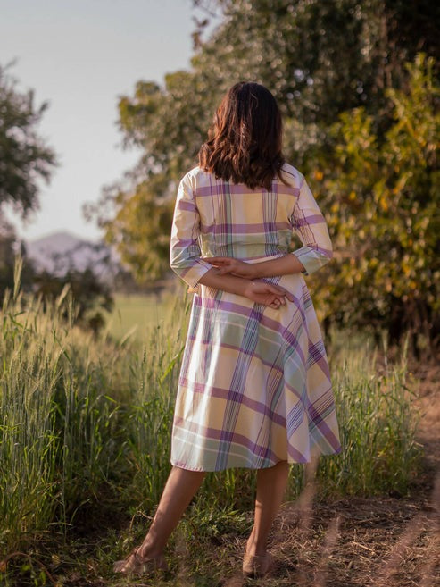 Sunset Gold Dress