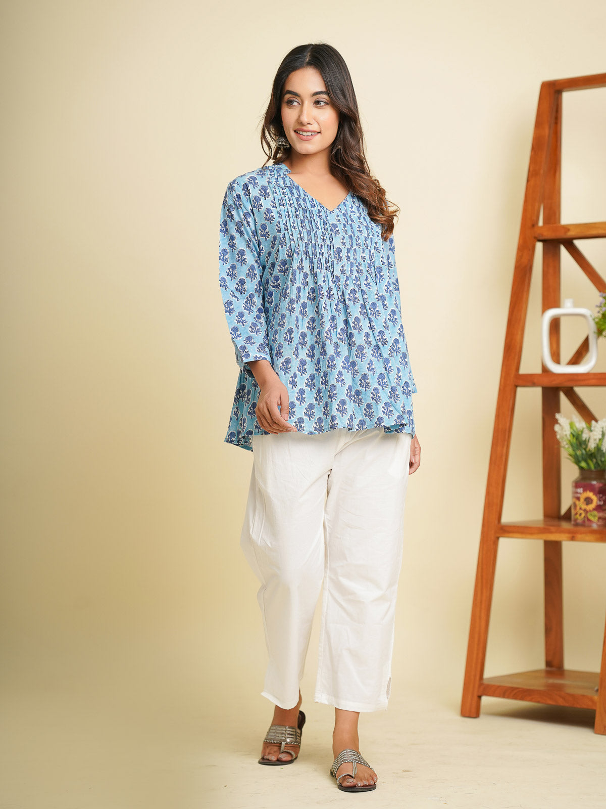 Gauhar Pintuck Top