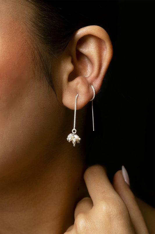 Jhumki Sui Dhaga Threader Earrings