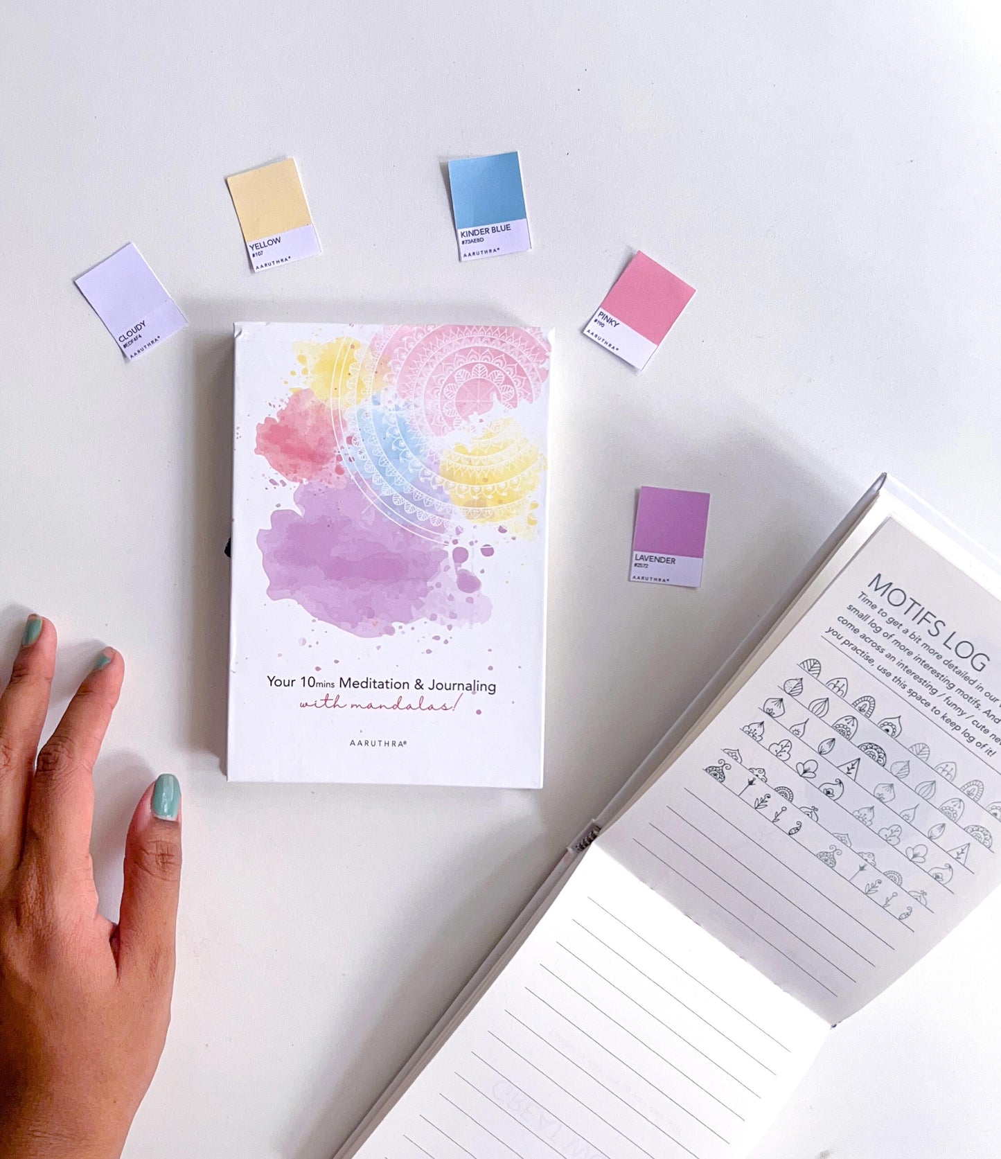 10 mins Meditation & Journaling with Mandalas