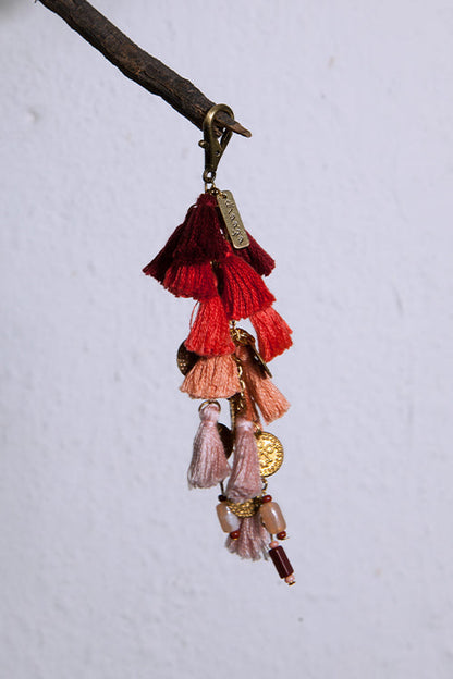 Tassel & Coin Keycharm