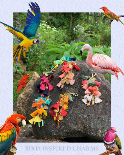 Tassel & Coin Keycharm