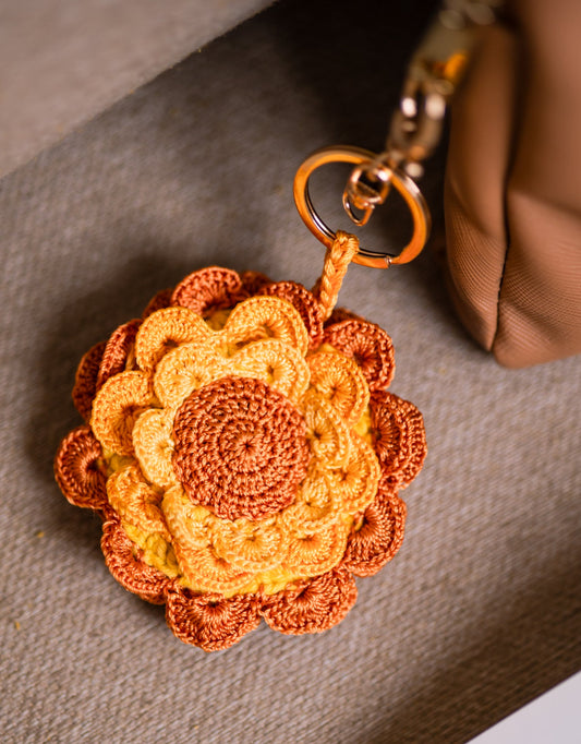 Boho Bag Charm - Surajmukhi