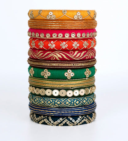 Kaya Multicolor Bangle Set