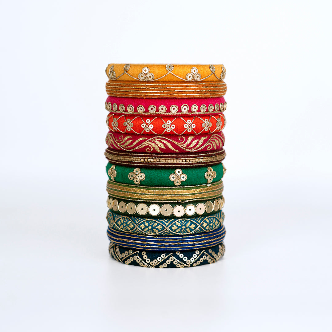 Kaya Multicolor Bangle Set