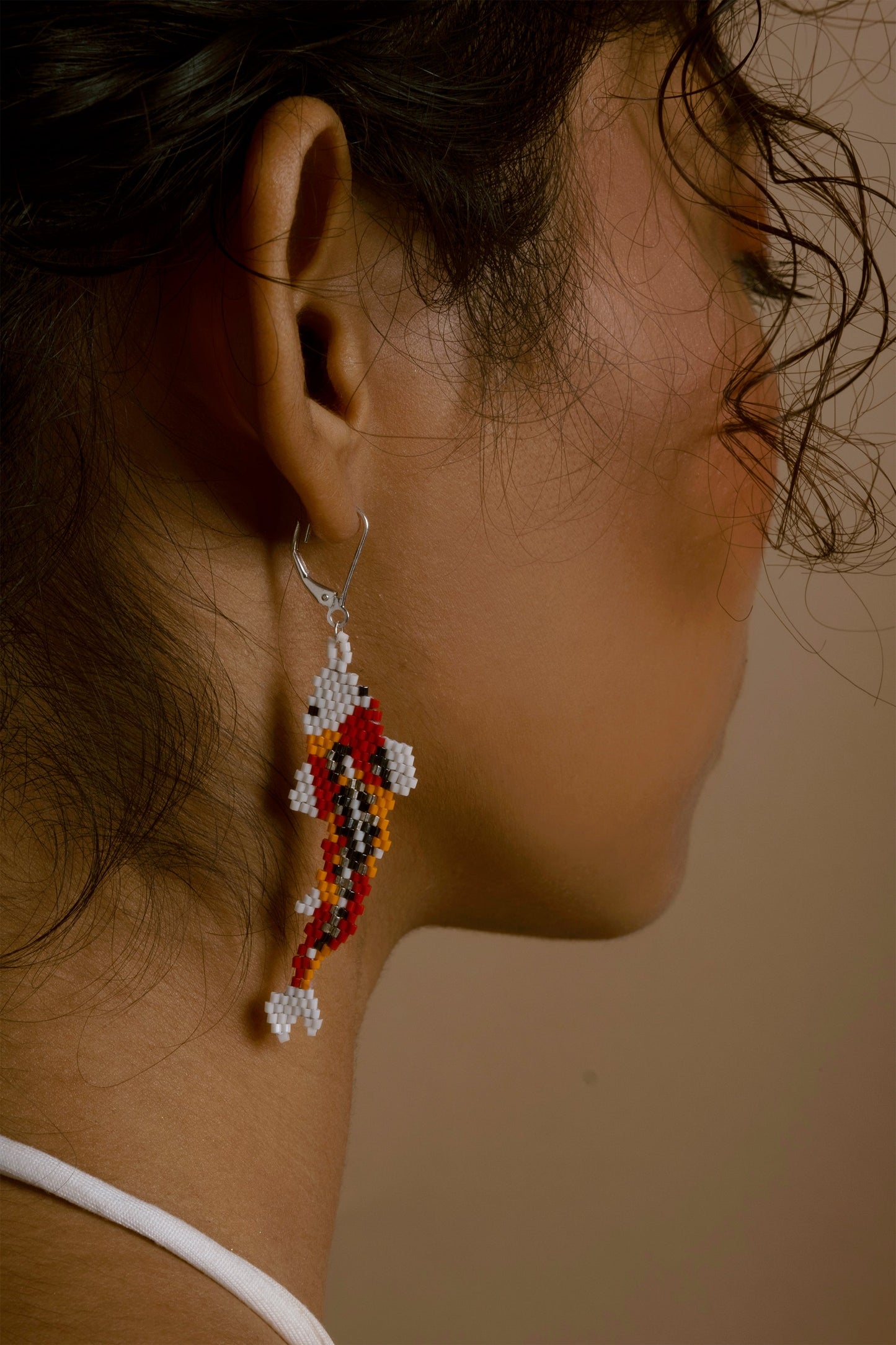 Koi Beaded Earrings