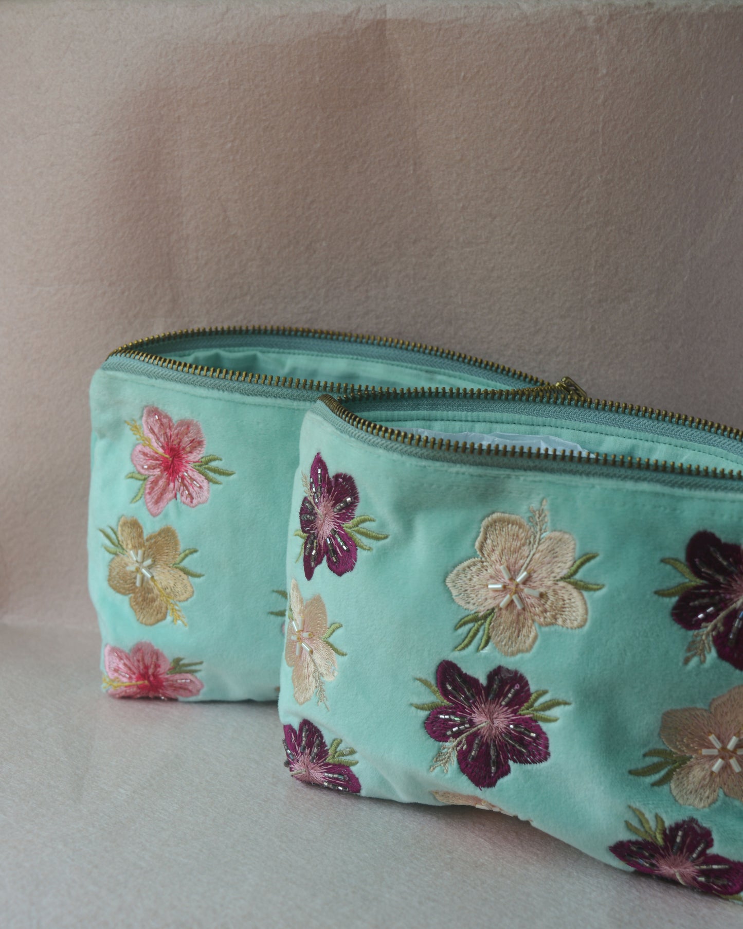 Hibiscus Midsized Pouch