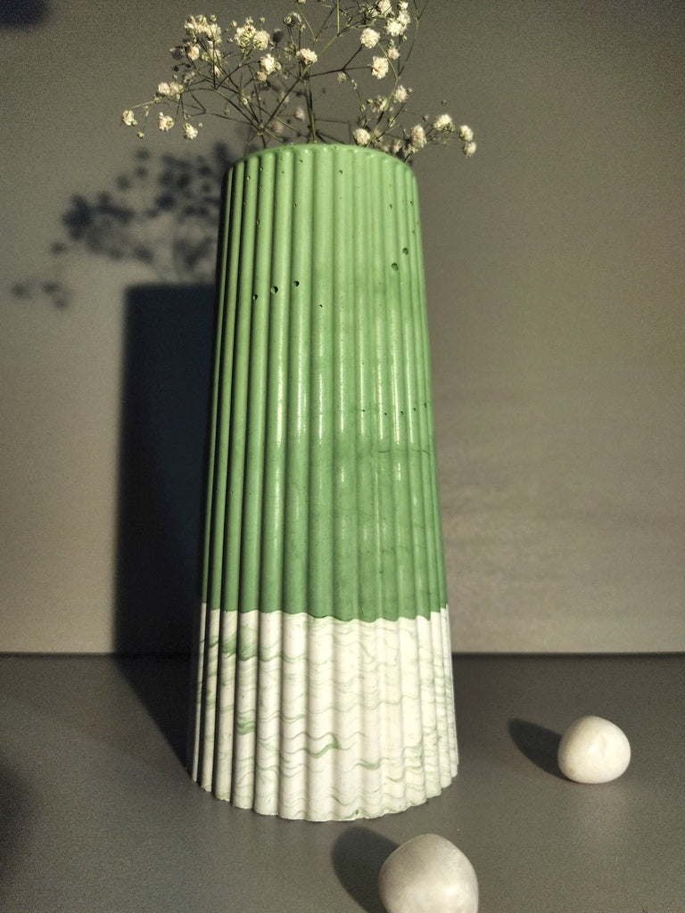 Corrugated Vase