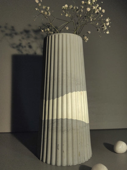 Corrugated Vase