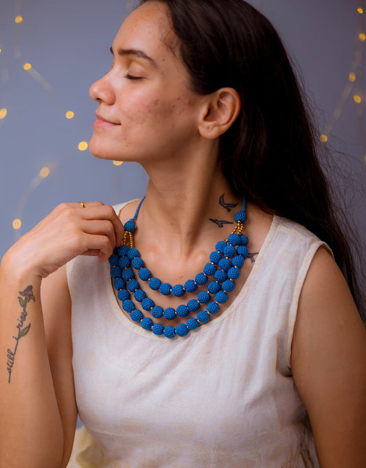 Roop Hand-crochet Ombre Necklace