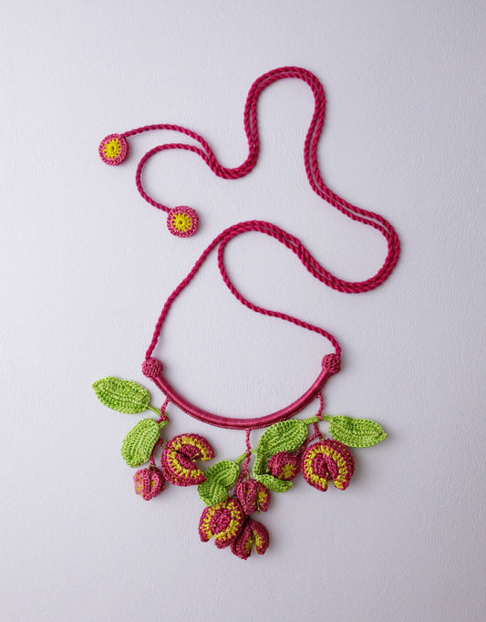 Pink Xari Handmade Necklace