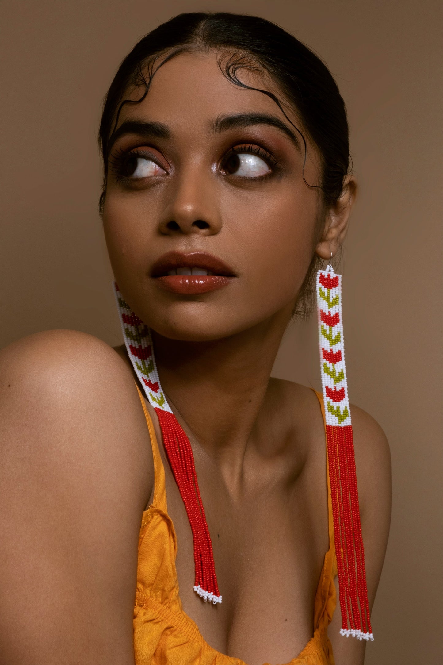 Ode To Abundance Beaded Earrings