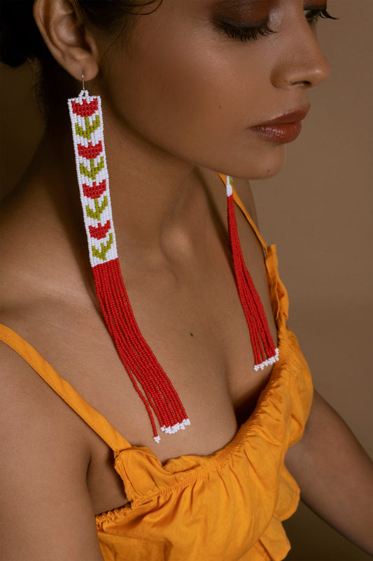 Ode To Abundance Beaded Earrings