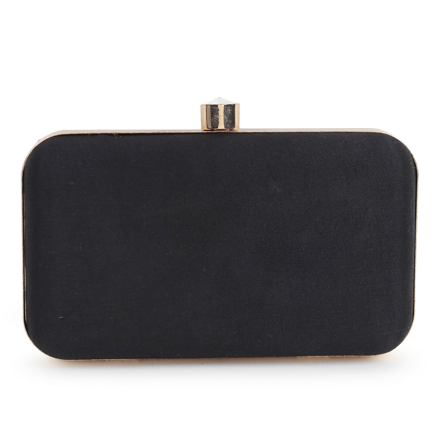 Midnight Parrot Black Clutch