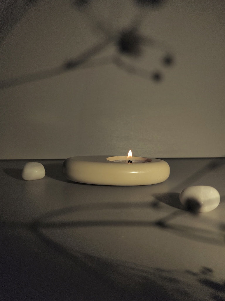 Pebble Candle Holder Set Of 2