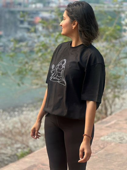 Women At Peace Black Tshirt