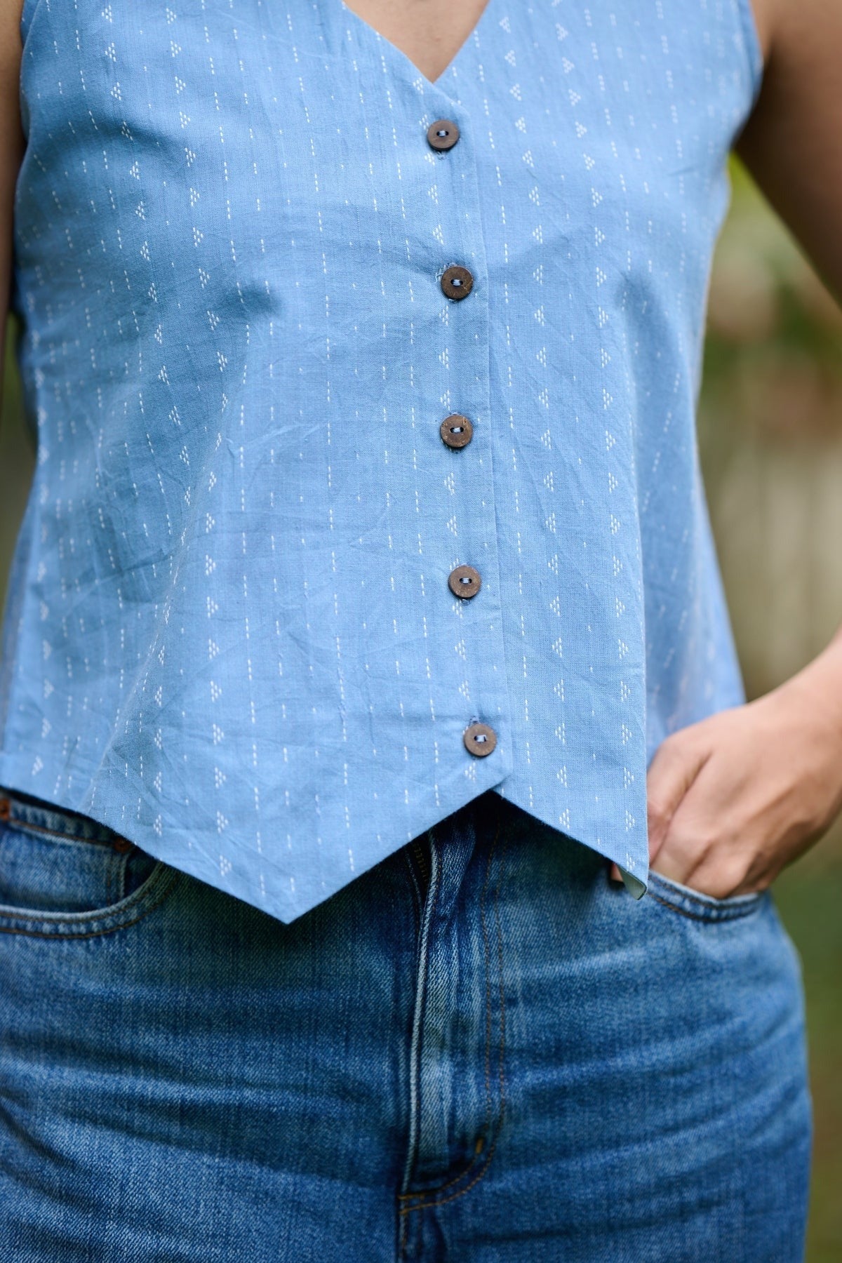 Pretty Cotton Vest Top