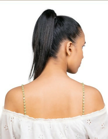 Green Apple Fusion Beaded Bra Strap