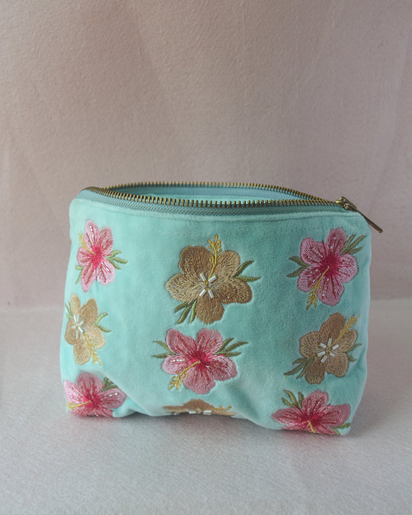 Hibiscus Midsized Pouch