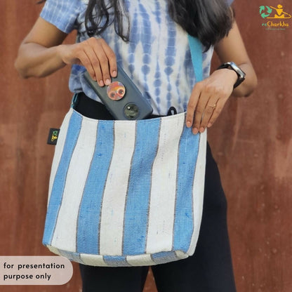 Upcycled Handwoven: The Jhola Tote Bag