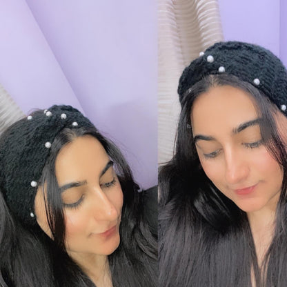 Pearl Winter Headband