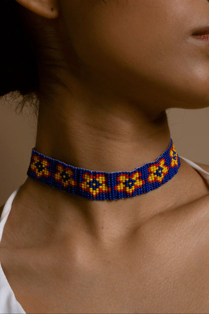 Phoolwali Beaded Choker