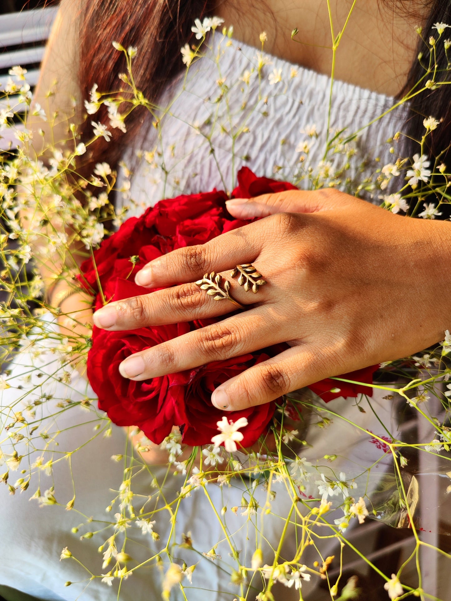 Fern Twisted Ring