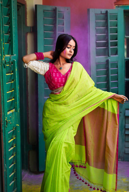 Kesariya Saree