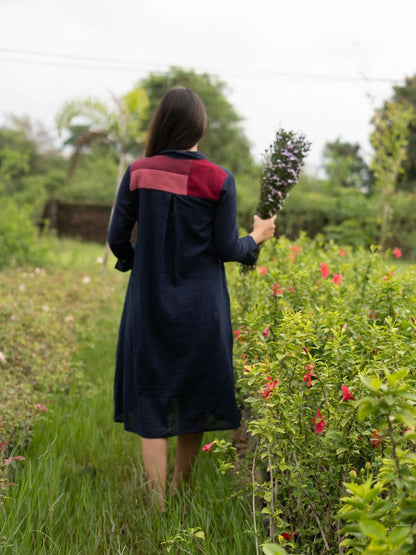 Neel Gagan Blue Dress