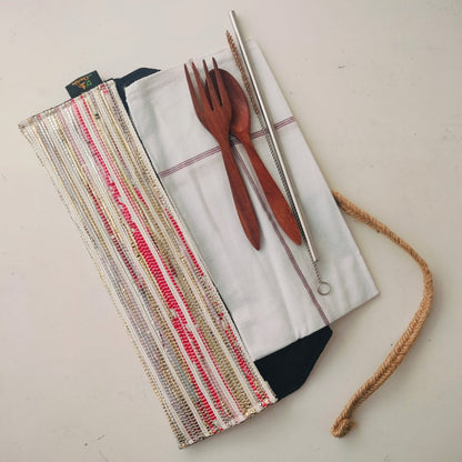 Upcycled Handwoven: Cutlery Kit