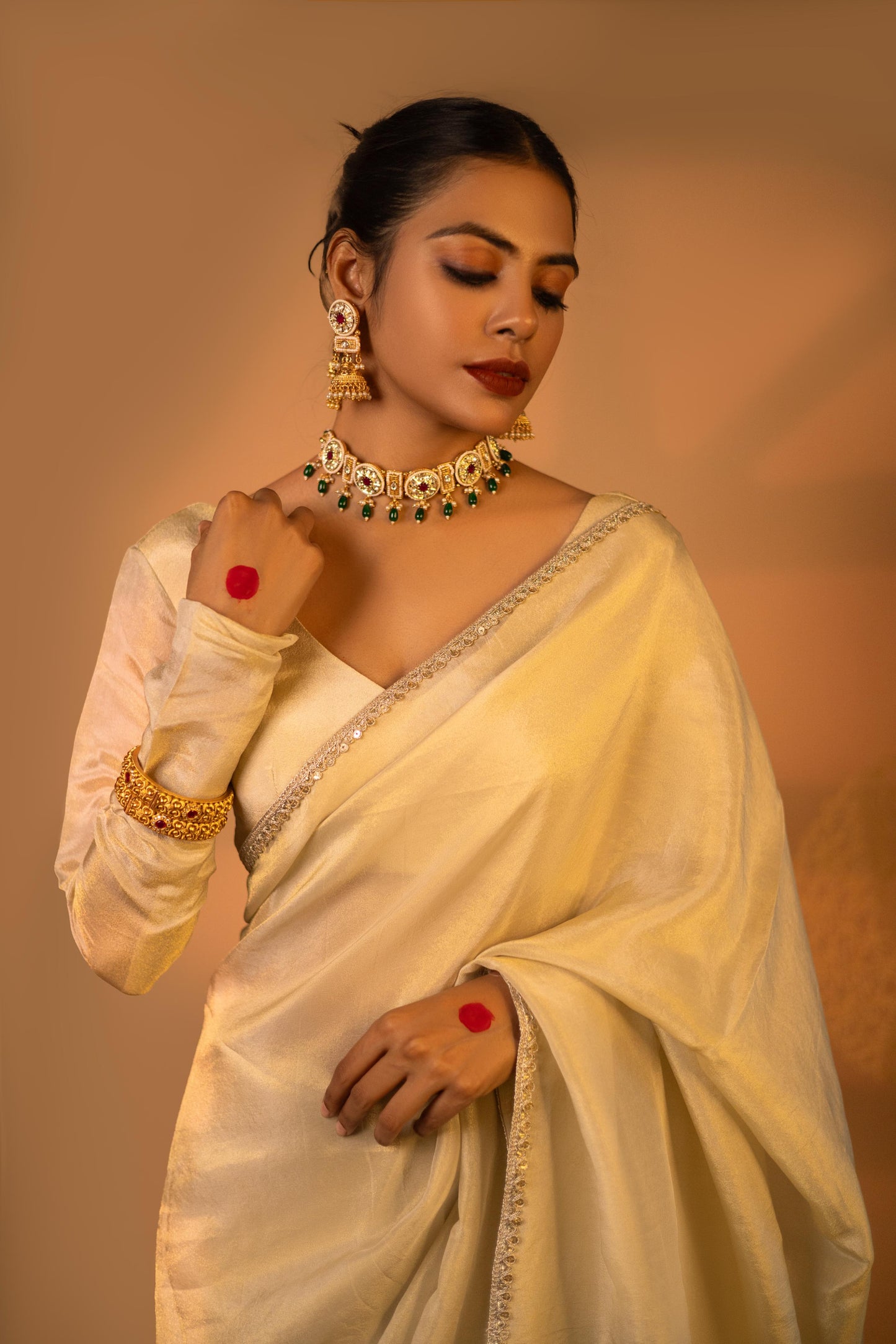 Rekha Ready to wear Cosmosilk Saree