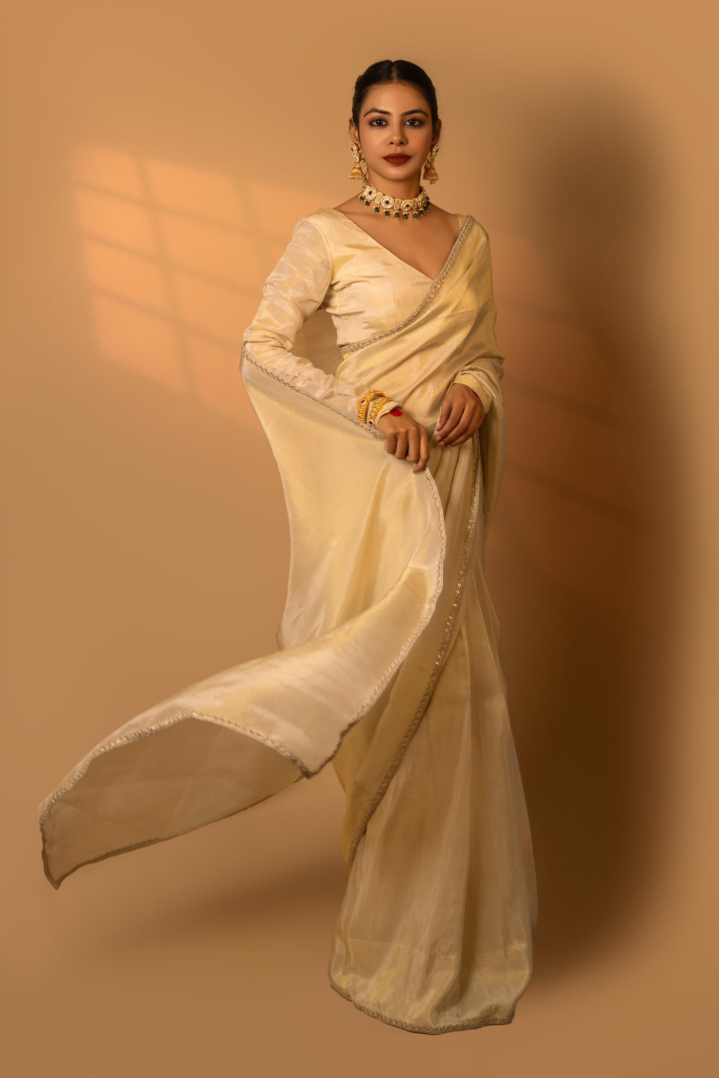 Rekha Ready to wear Cosmosilk Saree