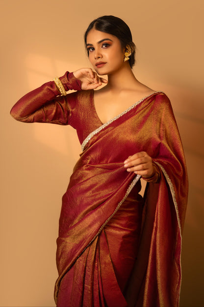 Rekha Ready to wear Cosmosilk Saree