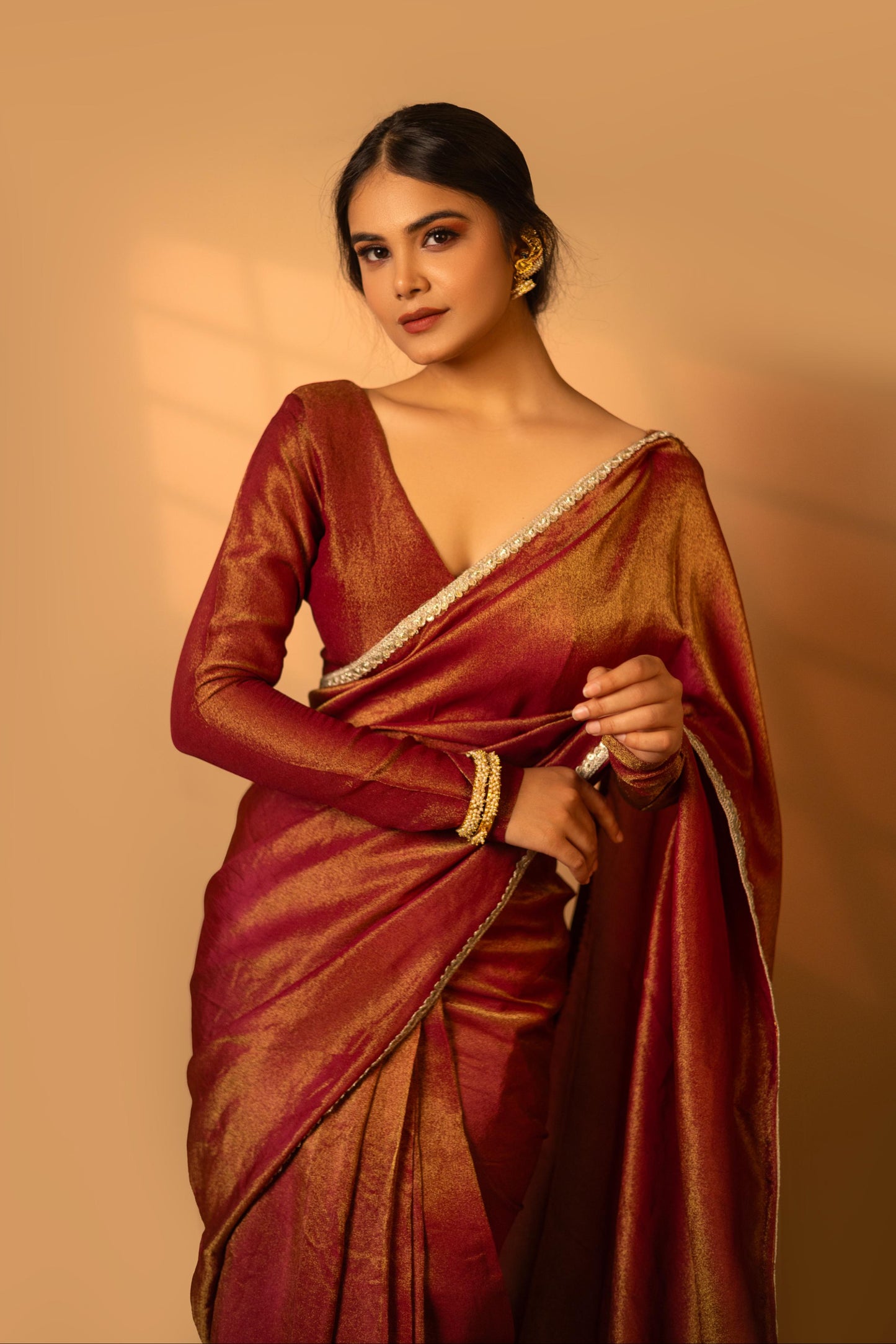 Rekha Ready to wear Cosmosilk Saree