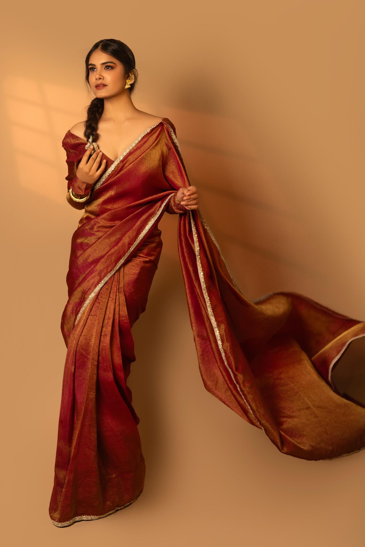 Rekha Ready to wear Cosmosilk Saree
