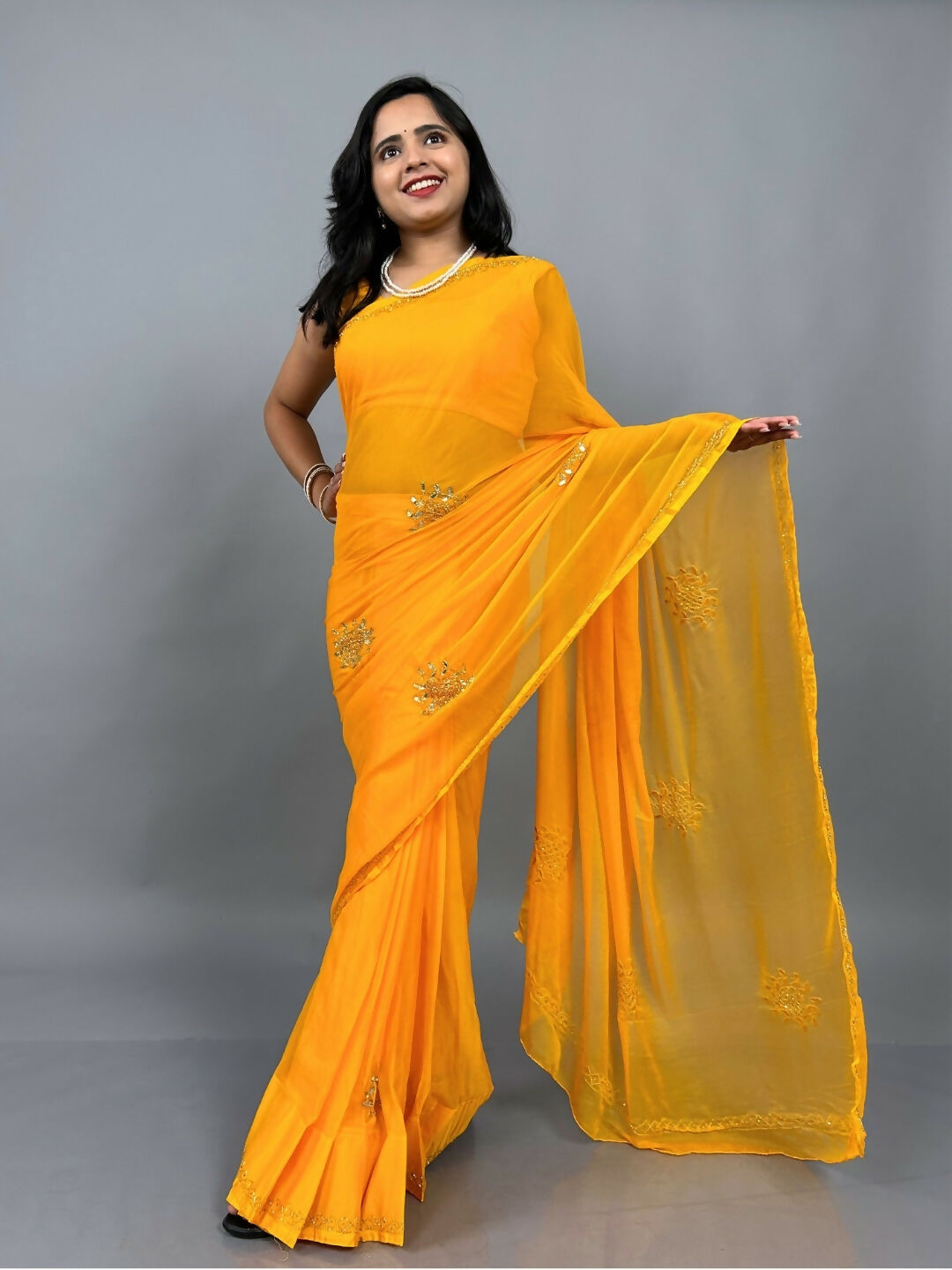 Maharani Chiffon Saree