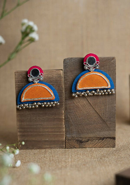 Chhavi Fabric Earrings