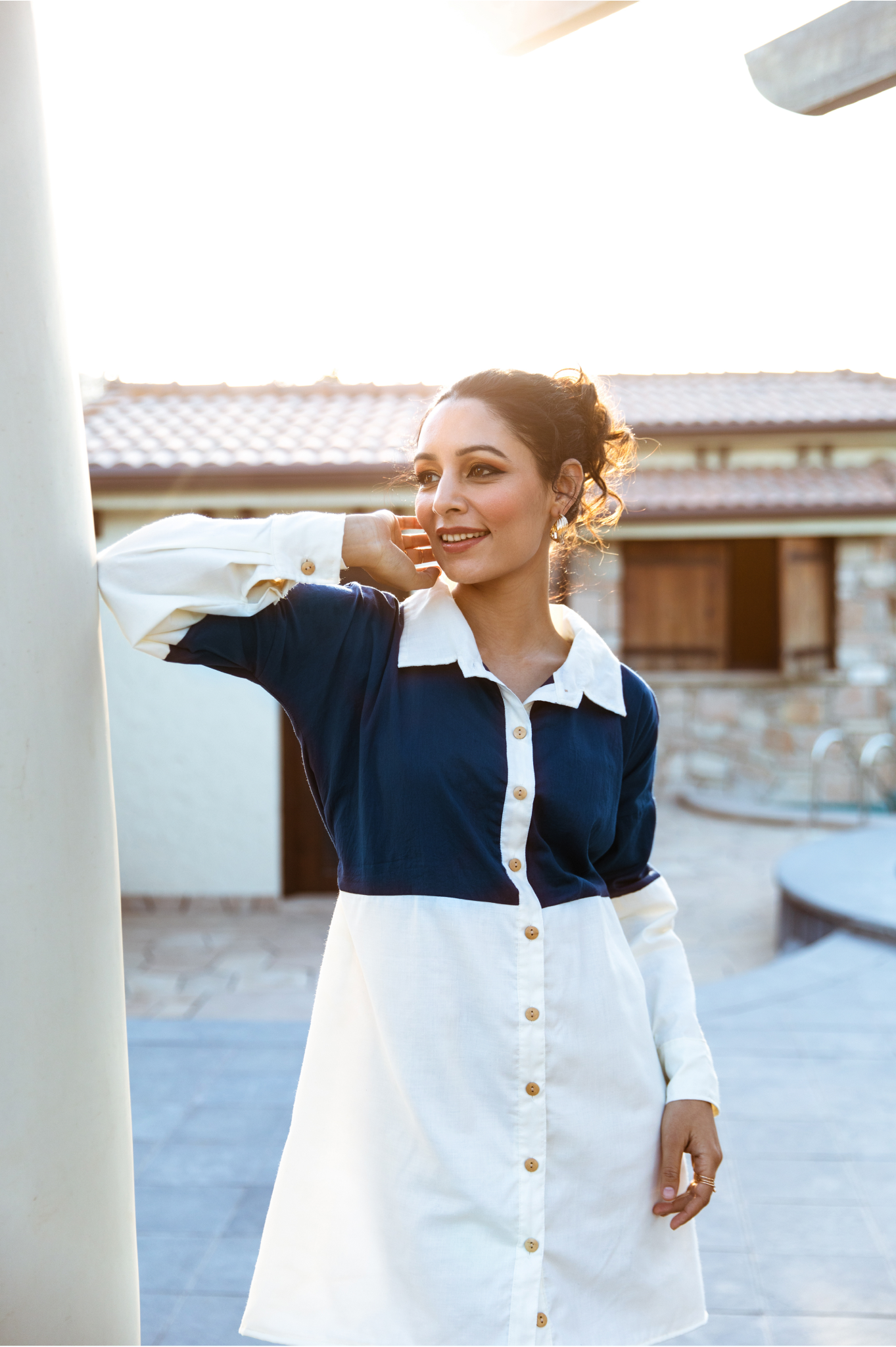 White Shirt Dress