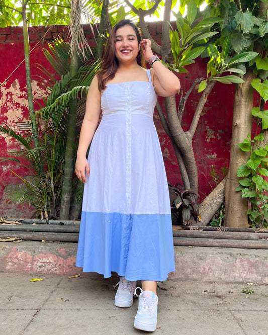 Colour Block Dress