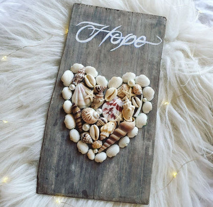 Hope Shell Wall Hanging