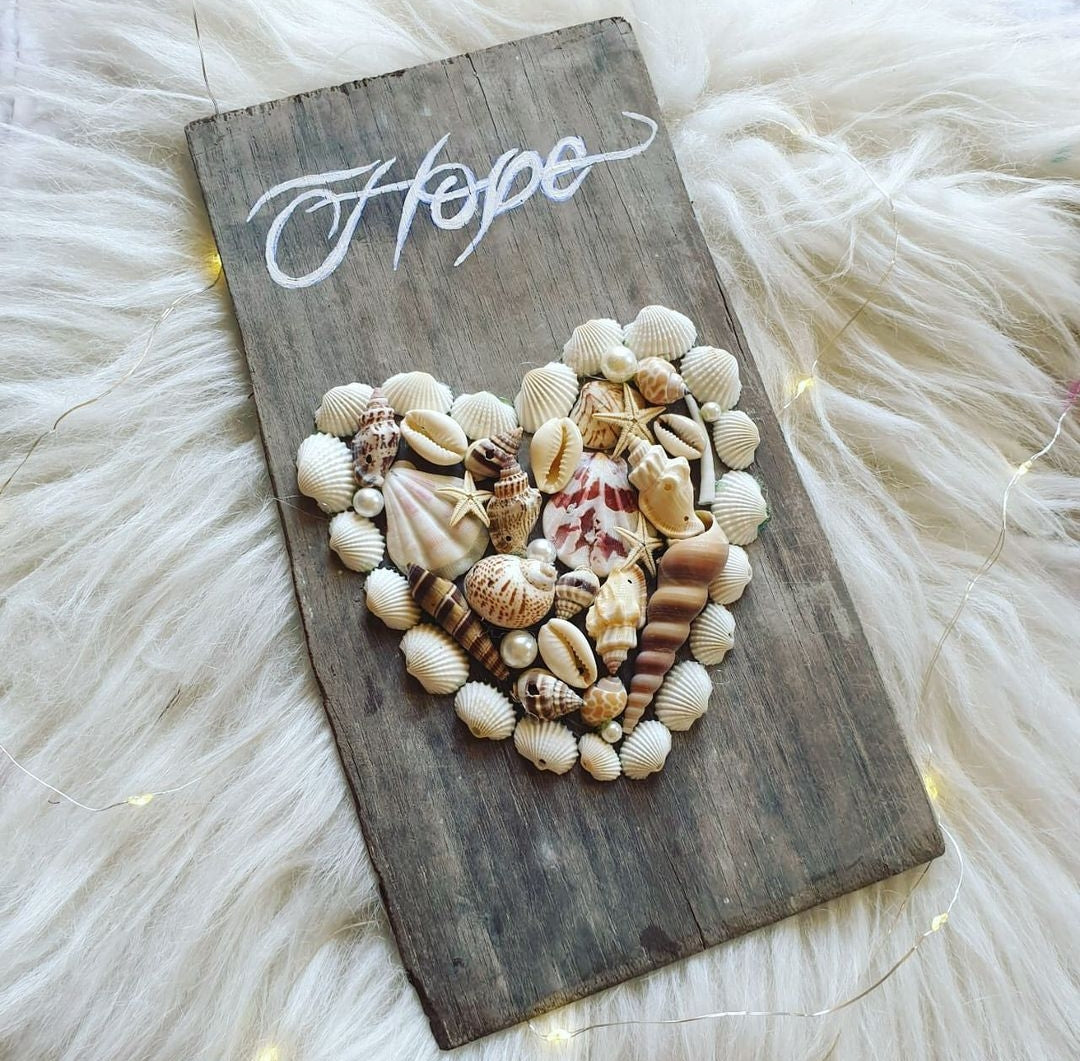 Hope Shell Wall Hanging