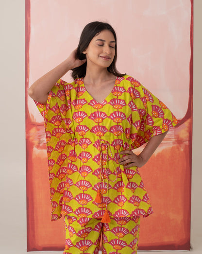 Seashells Chill Jams Cotton Co-ord Set